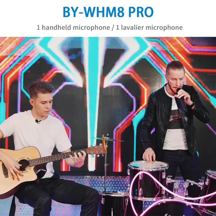 BOYA%20BY-WM8%20PRO-K3%20Professional%20UHF%20Handheld%20Wireless%20Microphone%20Set%20for%20iphone%20android%20Camera%20Interviews%20Stage%20Performance%20-%20Image%206