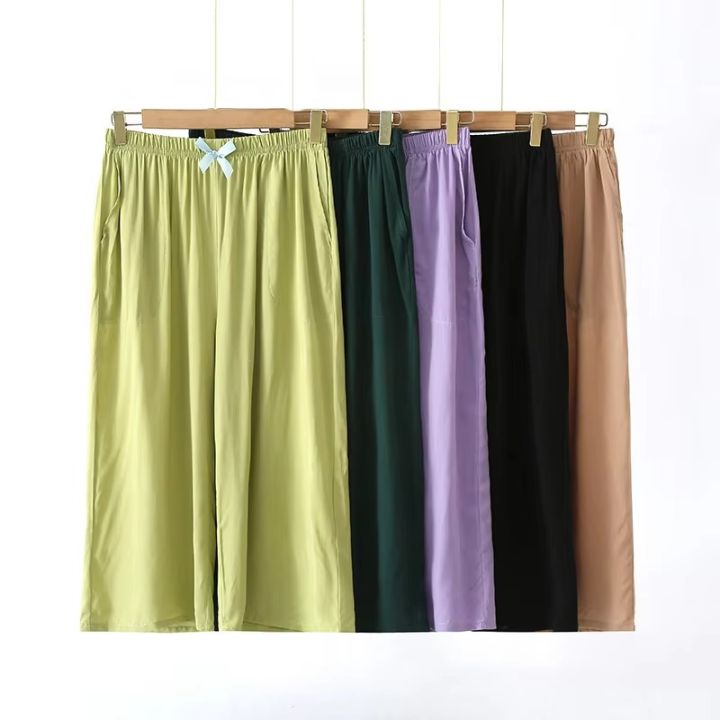 Summer%20Breeze:%20Viscose%20Fiber%20Women's%20Shorts%20&%20Capris%20Set%20-%20Image%206