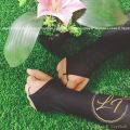 Cross finger hand sleeve wholesale fingerless hand sock for women. 