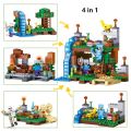 【Yurui】Minecraft Lego Village Set Diy Education Toys Gifts 8 in 1. 