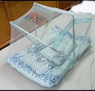 Bedding%20Set%20-%20Baby%20bed%20set%20-Baby%20Bed%20with%20Mosquito%20Net%20and%20Pillow%20-%20MultiColor%20-%20Image%202