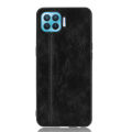 Case For Oppo Reno 4F Cover Leather TPU Back Cover Retro Silicone Phone Case.