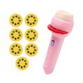 【linfang store】Flashlight Projector Kids Baby Novel Toys For Children Sleeping Story Book Torch Lamp Education Toy Holiday Gift.