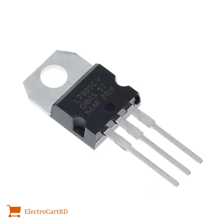 2PCS-%20A%20Class%20LM7805%20L7805CV%205V%201.5A%20Voltage%20Regulator%20IC%203%20Pin%20Package%20Fixed%205V%20Positive%20Voltage%20Regulator%20IC%20-%20Image%203