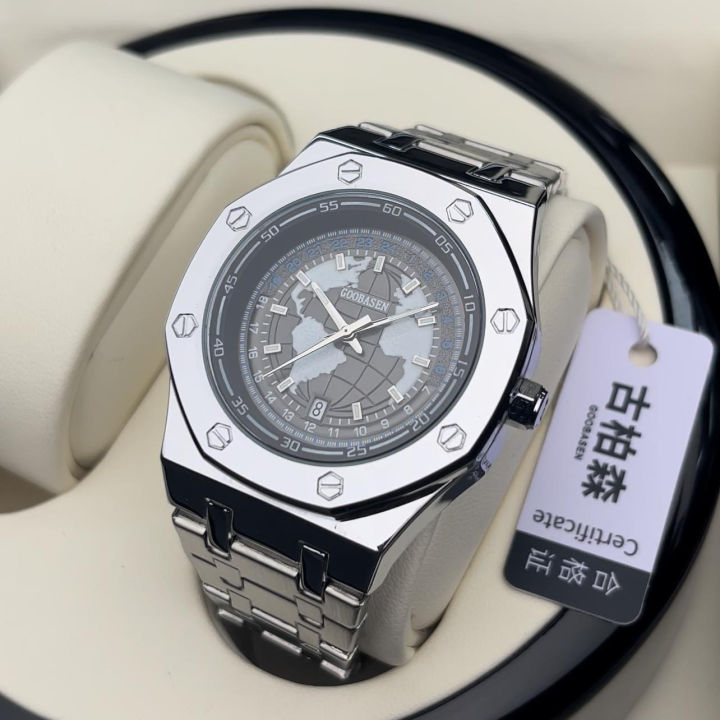 Guberson Wandering Earth Mechanical Watch Men's Watch Waterproof Night Light Calendar Live Broadcast Foreign Trade One Piece Delivery