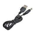 5v DC - USB A to Male 2.1mm Plug Power Cord.