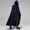 Cosplay Medieval Men Costumes Knight Pirate Prince Gothic Retro Hooded Cloak Capes Long Robes Jackets Coat Carnival Halloween KEEMEEUYZO.
