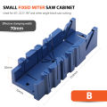 45/90 Degree Wood  Clamping Miter Saw Box Multi function woodworking saw. 