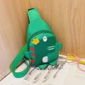 2021 New Children's Bag Backpack Dinosaur Boys and Girls Cute Princess Baby Fashion Chest Bag Cross-body. 