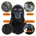 Can Open Mouth Animal Head Mask Funny Wolf Dog Tiger Gorilla Head Costume Costume Party Halloween Props Horror Cosplay Anime New. 