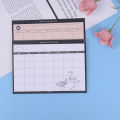 Creative simple desktop schedule planner monthly plan mini notebooks efficiency ANLAN. 