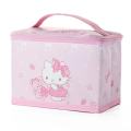 KT cartoon kulomi melody big eared dog makeup bag korean version large capacity toiletries storage box makeup bag box.