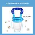 HelloKimi 3PCS Baby Food Feeder Kit Squeeze Feeding Bottle with Spoon Baby Bite Pacifier Temperature Spoon Fruit Vegetable Feeder Squeezing Food Bottles Rice Paste Juice FeederInfant Fruit Feeder Pacifier Teething Toy Gift Set. 