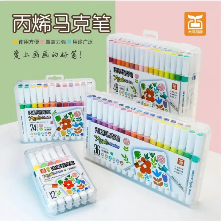 Marker%20Pen%20Propylene%20Student%20Art%204860%20Colored%20Opaque%20Paper%20diy%20Not%20Smudge%20Drawing%20Crayons%20One%20Piece%20-%20Image%203