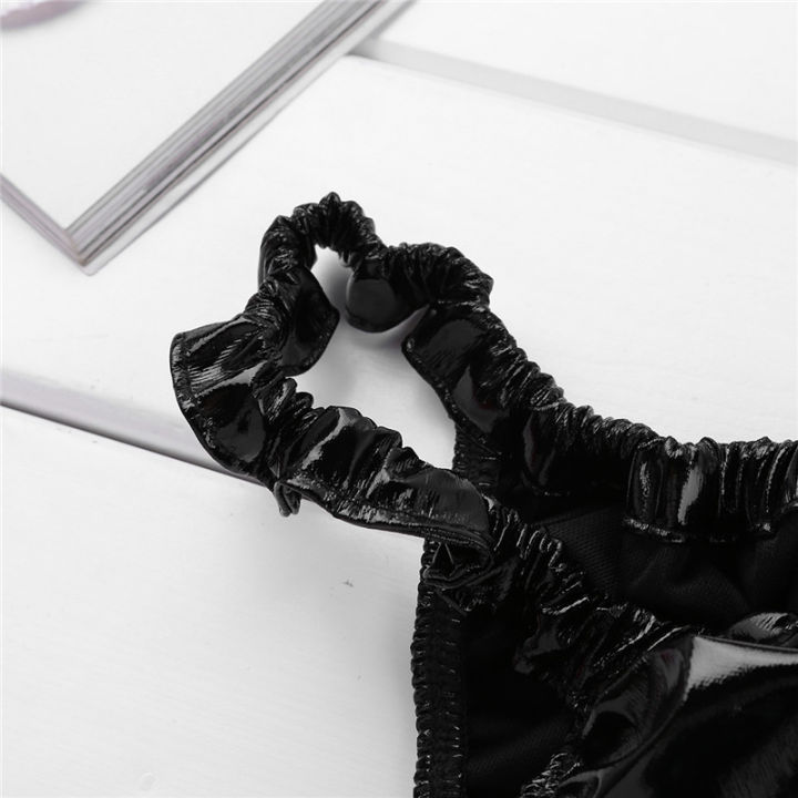 Latex%20Swimsuit%20Mens%20Swimwear%20Male%20Beachwear%20Panties%20Rubber%20Briefs%20Underwear%20Bath%20Footage%20Swimming%20Truck%20-%20Image%206