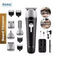 Kemei KM -1015 10 in 1 Electric rechargable Waterproff  Nose Ear Body Hair Beard Trimmer. 