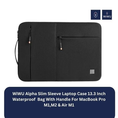 WiWU%20Alpha%20Slim%20Sleeve%20Laptop%20Case%2013.3%20Inch%20Waterproof%20%20Bag%20With%20Handle%20For%20MacBook%20Pro%20M1,M2%20&%20Air%20M1%20-%20Image%204