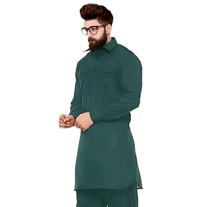 Kabli Panjabi for men | Traditional Afghan style outfit | Perfect for weddings & festivals | Comfortable & elegant design | Available in premium fabrics | Timeless ethnic wear | Shop stylish Kabli Panjabi online now