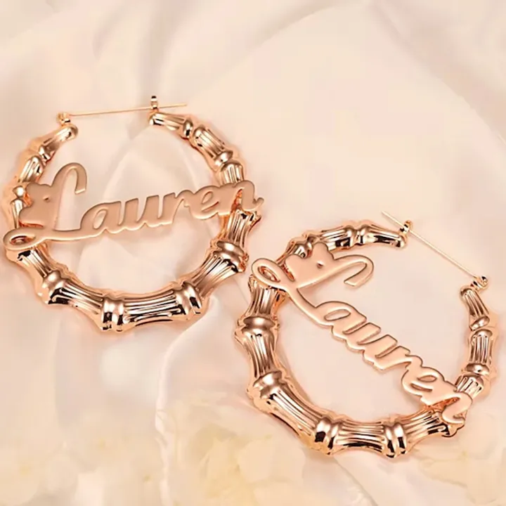 Bamboo%20Custom%20Name%20Earrings%2050mm%2080mm%20100mm%20Big%20Hoop%20Earrings%20for%20Women%20Gold%20Stainless%20Steel%20Jewelry%20Personalized%20Christmas%20Gift%20-%20Image%207