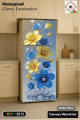 Fridge Wrapping Sticker – 48×24 inch with Sparkling Lamination and a 20-Year Color Guarantee. 