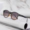 new in fashion tom brand round sunglasses women men 2023 high quality aesthetic shades streetwear retro oculos de sol uv400. 