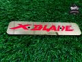 Honda Xblade Motorcycle New Design Name Plate Metal Gold Large Size.