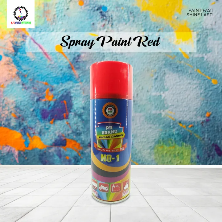 Spray Net Red Color Spray Paint Red | Daraz.com.bd