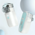Portable Mini Handheld Mesh Nebulizer Machine/ Ultrasonic Steam Inhaler Nebulizer Machine For Child & Adults Nebulization-Smart USB Connector. 