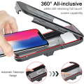 Waterproof TPU Touch Screen 360° Universal Adjustable Motorcycle Phone Mount Holder for Motorcycle and Bicycle.