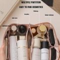 2022 New Ins Large Capacity Portable Girl Makeup Bag Women Cosmetic Bag Waterproof Toiletries Storage Bag Travel Make Up Cases. 