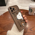Big Head Snoopy Cartoon Phone Case For IPhone 16 15 14 13 12 11 Pro Max Mini XR XS X 7 8 Plus Soft TPU Back Cover. 