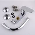 Wall Mounted Kitchen Faucet 360 Degree Rotation Sink Sprayer Hot and Cold Water Mixer/ Kitchen Sink Mixer. 