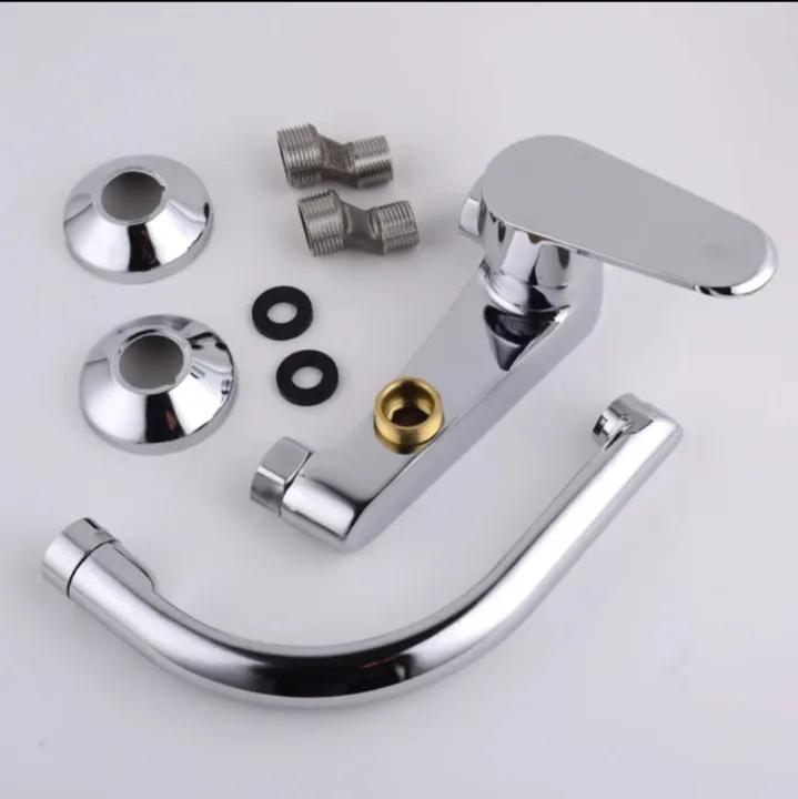 Wall%20Mounted%20Kitchen%20Faucet%20360%20Degree%20Rotation%20Sink%20Sprayer%20Hot%20and%20Cold%20Water%20Mixer/%20Kitchen%20Sink%20Mixer%20-%20Image%203