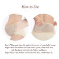 Maternity Support Belt Breathable Pregnancy Belly Band Abdominal Binder Adjustable Back/Pelvic Support- L. 