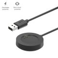 【Homesickneisi】 2023 USB Charger Stand 5V 1A 1m Charger Adapter Smart Watch Accessories Replacement Portable for Realme TechLife DIZO Watch/Watch Pro. 