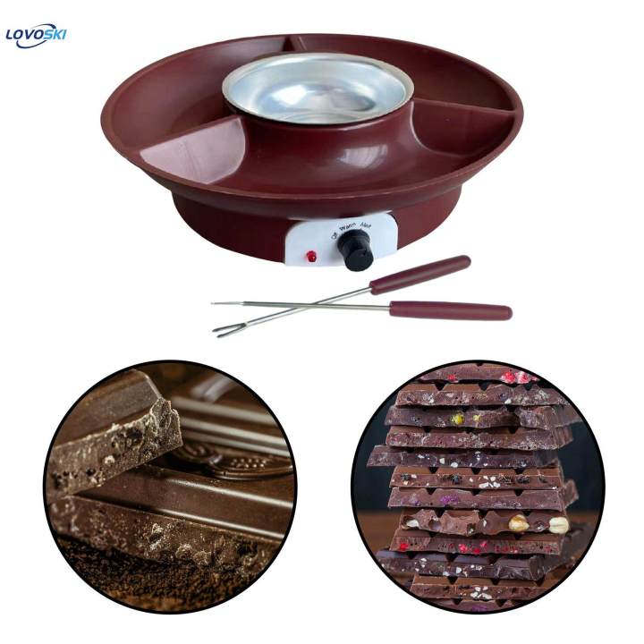 Chocolate%20Fondue%20Fountain%20for%20BBQ%20Sauce%20Practical%20Date%20Night%20Idea%20Antirust%20Stainless%20Steel%20Heated%20-%20Image%204