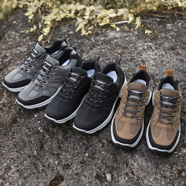 Summer%20New%20Hiking%20Boots%20Outdoor%20Men's%20Air%20Cushion%20Thick-soled%20Casual%20Shoes%20Flying%20Weaving%20Fabric%20Workwear%20Breathable%20Sneakers%20-%20Image%204