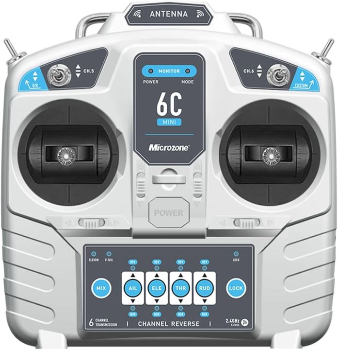 MicroZone%20MC6C%20Mini%20V2%20%E2%80%93%202.4GHz%206CH%20Controller%20&%20Receiver%20Radio%20System%20for%20RC%20Airplanes,%20Drones,%20Multirotor%20Helicopters,%20and%20Boats%20-%20Image%204