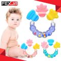 Silicone Baby Hand Teether With jhunjhuni CN-1pcs Baby Hand Teether. 