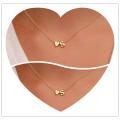 Simple Heart-shaped Letter Necklace Temperament With The Letter S Love Collarbone Chain Necklace. 