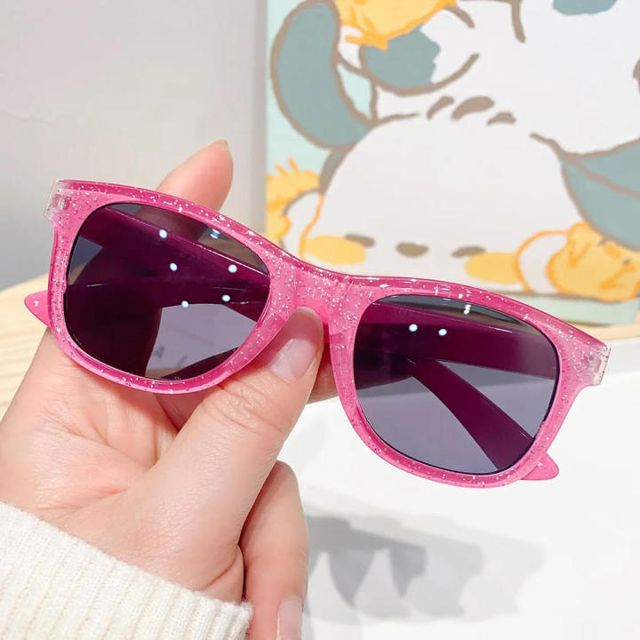 Shiny Kids sunglasses UV protection Cute 2024 Children's eyewear