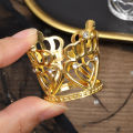 1/5Pcs Mini Crown Cake Decoration Crowns Cake Topper for Children Hair Ornaments Wedding Birthday Party Accessory.