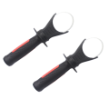 2X Hammer Drill Handle Plastic Side Front Auxiliary Handle for 26 Tools Drill Replacement Plastic Side Handle.