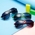 Fashion Kids Sunglasses Summer Sunshade Colorful Glasses Frame Girls Boys Glasses for Children UV400 Baby Mirror Sunglass.