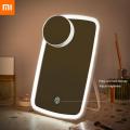Xiaomi Mijia LED Makeup Mirror with Light Touch Switch Control Natural Portable Makeup Led Light Dormitory Desktop Mirror - Mirror. 