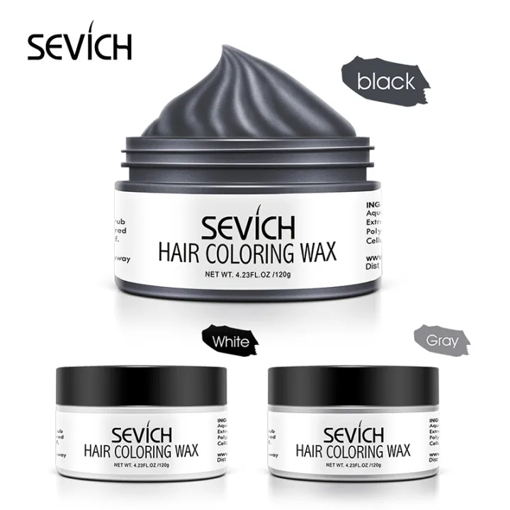 SEVICH%209%20Colors%20Temporary%20Hair%20Color%20Dye%20Wax%20120g%20Men%20Women%20Hair%20Styling%20Wax%20-%20Image%202