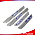 TOYOTA AXIO LED Light Stainless Door Sills - Blue  DOOR LIGHT. 