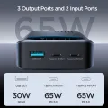 Joyroom JR-PBF05 65W Digital Display Fast Charging Power Bank 30000mAh -Black.