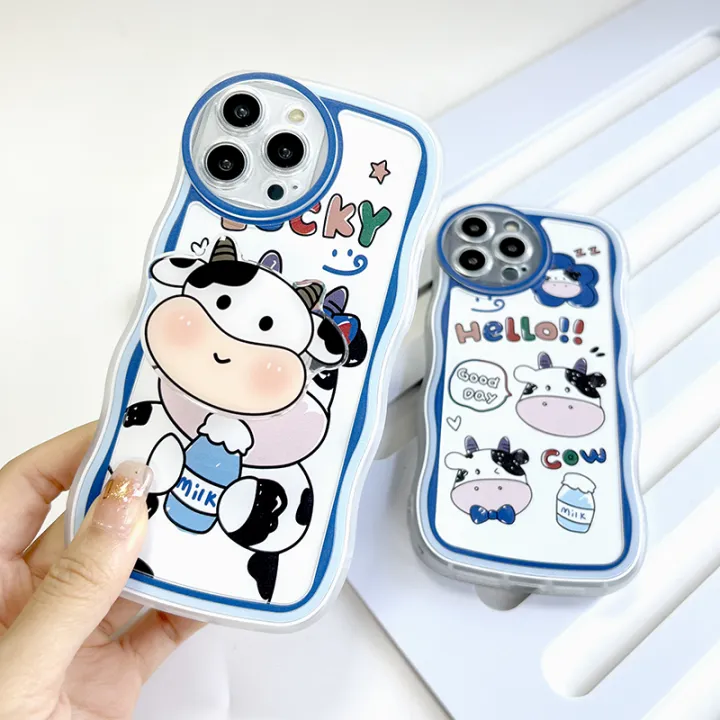 (Free%20Holder)%20FELMYST%20Casing%20Case%20For%20SAMSUNG%20Galaxy%20S21%20Ultra%205G%20Case%20Transparent%20Clear%20Cases%20Cartoon%20Cute%20Cow%20Soft%20Silicone%20Full%20Shockproof%20Hello%20Cases%20Back%20Cover%20Phone%20Casing%20Softcase%20For%20Girls%20-%20Image%205