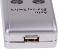 2 Ports USB 2.0 Auto Sharing Switch Hub Control Box for Printer Scanner.